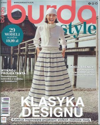 Burda Style 8/2023 KLASYKA DESIGNU