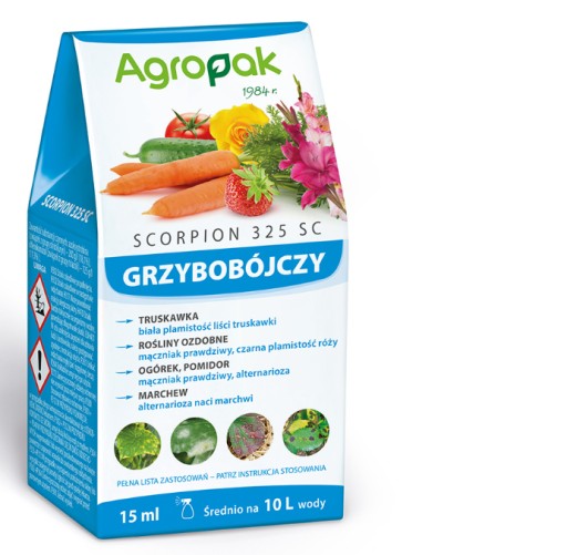 Scorpion 325 SC 15ML Agropak grzybobójczy plamistość rdza mączniak