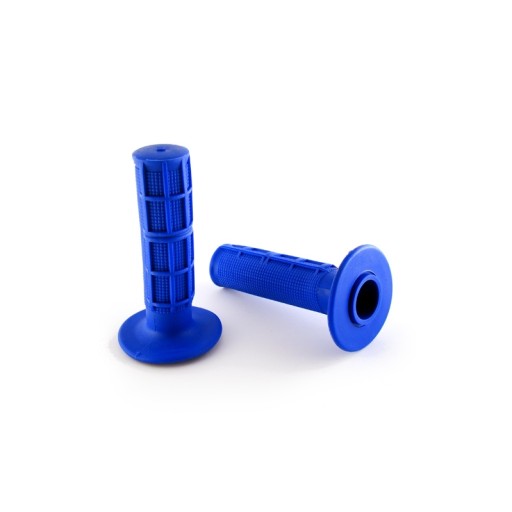 Manetki 22mm kierownica - Enduro Cross mocne dł: 115mm niebieskie