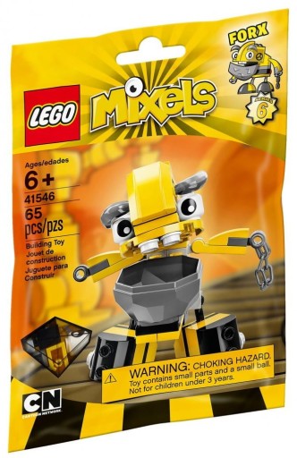 LEGO Mixels 41546 Forx - Miksele Seria 6 - fabrycznie nowy