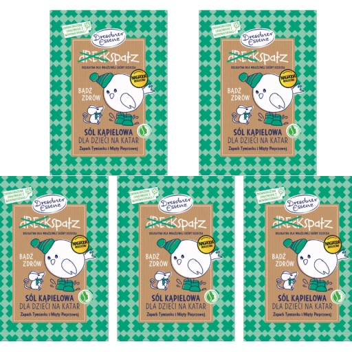 SÓL DO KĄPIELI Na Katar Przeziębienie Dla Dzieci Dresdner Essenz 250g