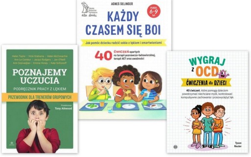 Wygraj z OCD Ćwiczenia dla dzieci + LĘK Harmonia+ Każdy Czasem Się Boi
