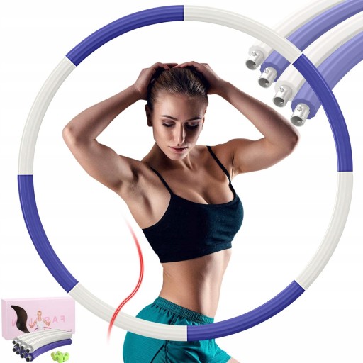 HULA HOOP OBRĘCZ ODCHUDZAJĄCE TRENING FITNESS