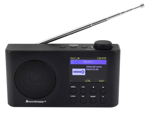 RADIO INTERNETOWE FM BT DAB+ SOUNDMASTER IR6500SW