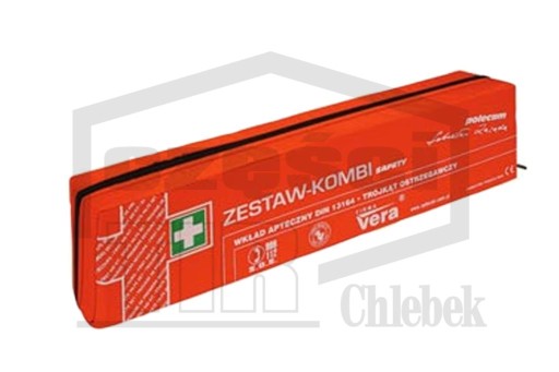 APTECZKA SAMOCHODOWA + TRÓJKĄT + KAMIZELKA