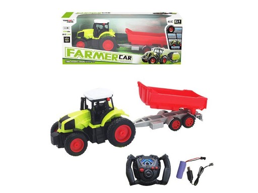 TRAKTOR Z PRZYCZEPĄ NA RADIO