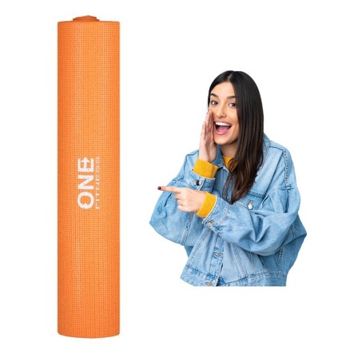 Mata do jogi One Fitness 173x61x0,6cm miękka stabilna lekka