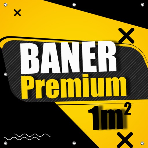 Mocny Baner powlekany 510g VIP - banery reklamowe
