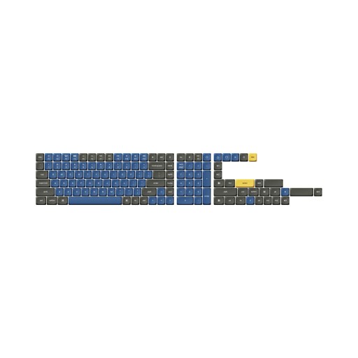 Keychron Keycaps Low Profile Double Shot PBT LSA Keycap - Royal Full Set