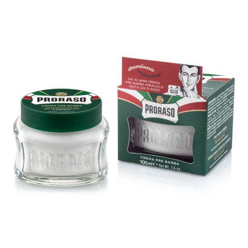 PRORASO KREM PRZED GOLENIEM PRE SHAVE GREEN 100g
