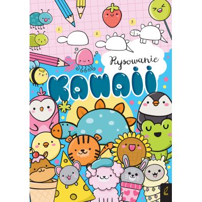 Rysowanie Kawaii. Niebieska. Wydawnictwo Wilga