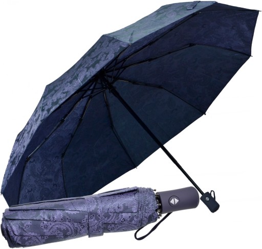PARASOL PARASOLKA DAMSKA PEŁNY AUTOMAT SATYNA MAŁA SKŁADANA