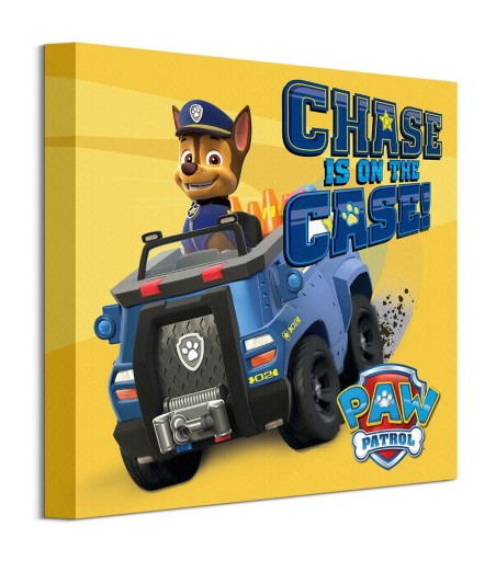 Obrazy na ścianę Paw Patrol Psi Patrol Chase Obraz na płótnie 30x30 cm