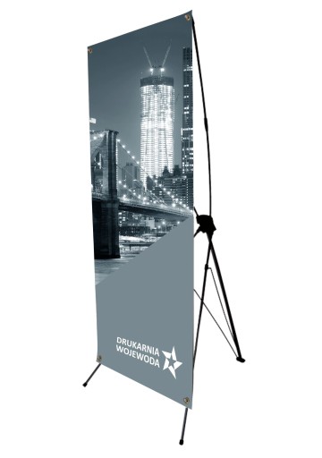 Stojak reklamowy rollup X-baner 80x180 Compact