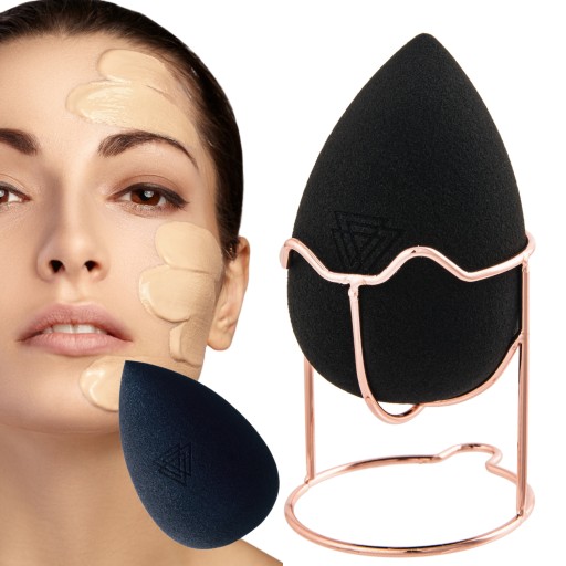 PAGANO Gąbka do makijażu blender gąbeczka do podkładku pudru dobra jakość