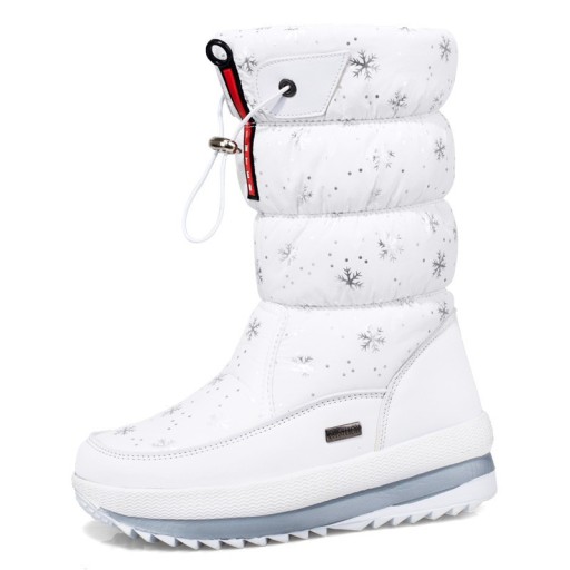 BUTY ZIMOWE ŚNIEGOWCE CIEPŁE KOZAKI WYSOKIE 36-42