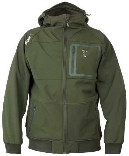 Kurtka Fox Collection Green & Silver Shell 3XL
