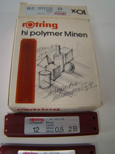 GRAFITY ROTRING 0,5 2B __OP.24 GRAFITY