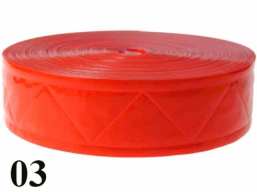 PCV TAŚMA ODBLASKOWA PRYZMATYCZNA 3,8cm X 1cm - 03