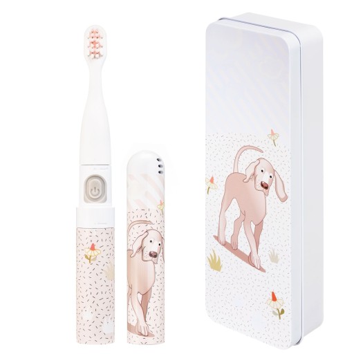 SZCZOTECZKA SONICZNA ELEKTRYCZNA DLA DZIECI 3+ VITAMMY SMILE PIES +ETUI