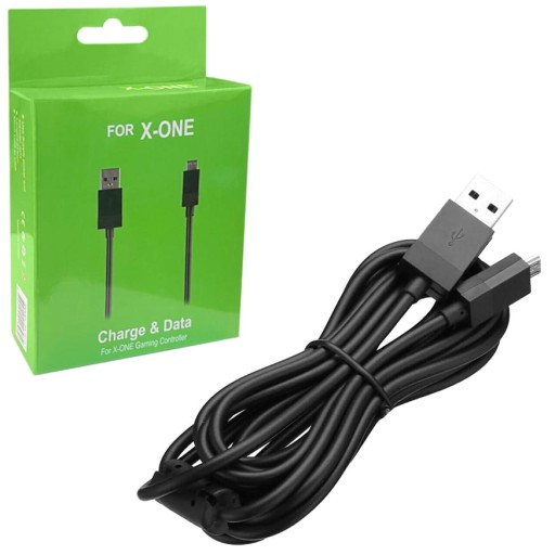 KABEL USB MICRO USB DO ŁADOWANIA PADA PS4 SLIM PS4 PRO 2.75M XBOX ONE S / X