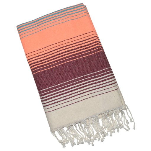 Ręcznik arabski FOUTA do sauny Spa hammam plażowy bawełna 190 x 100