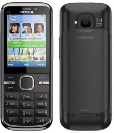 Nokia C5-00.2 Symbian Czarny