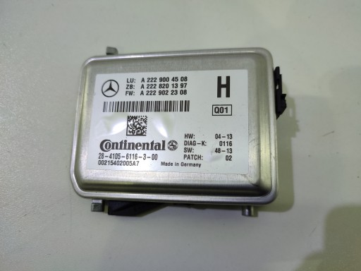 MERCEDES W205 KAMERA SZYBY PRZÓD A2229004508
