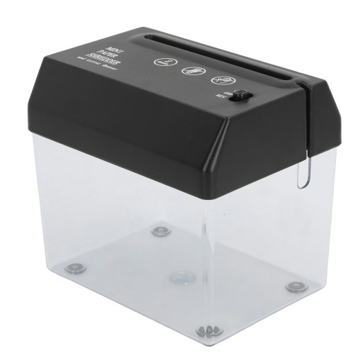 Mini niszczarka do papieru USB elektryczny przenośny pulpit małe 6X