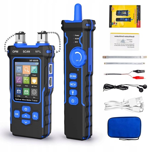 Tester kabla sieciowego RJ11 RJ45 Tester sieci NF8508
