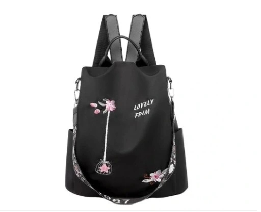 Plecak damski Casual Oxford Cloth Backpack Flower