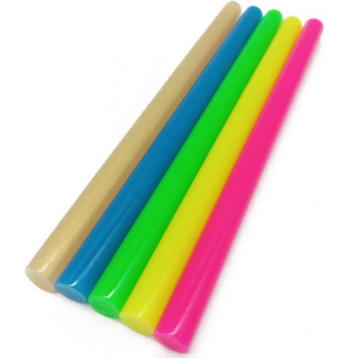 NEONOWY KLEJ NA GORĄCO WKŁADY DO PISTOLETU 11MM