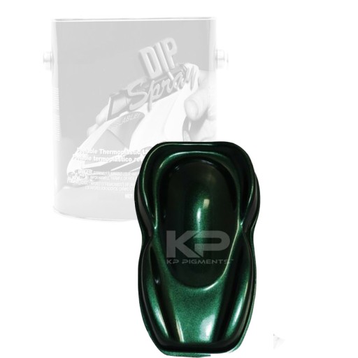 Plasti Dip PlastiDip Carbon Green Zielony perłowy mat 1 litr z podkładem