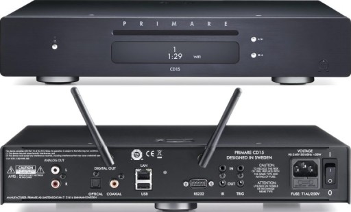 Odtwarzacz CD + Streamer Primare CD15 Prisma