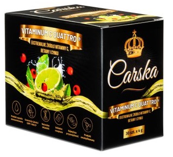 Carska Vitaminum C Quattro 30 saszetek