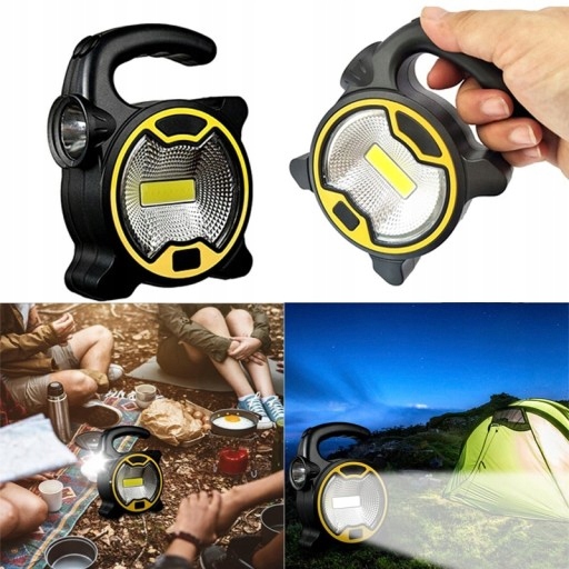 1 Set Portable COB LED Flood Lights Outdoor