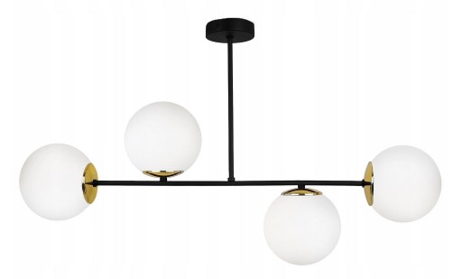 LAMPA WISZĄCA ŻYRANDOL LORD4 ORBITA BALL GLASS F15