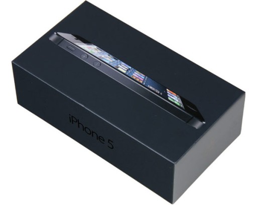 Oryginalne czarne pudełko do iPhone 5