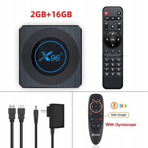 X96 X4 Amlogic S905X4 RGB Light TV Box Android 11