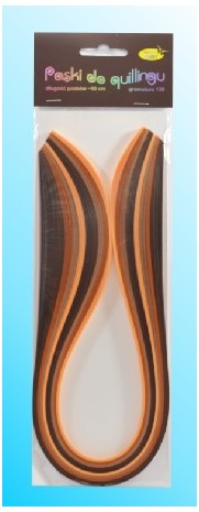 Paski do quillingu ZESTAW DO PRAC ARTYSTYCZNYCH Rękodzieło 5 mm x 50 cm