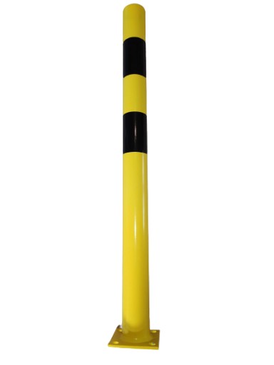 Słupek metalowy drogowy parkingowy blokujący 80cm