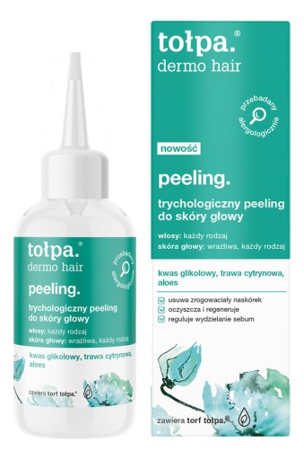 Tołpa Dermo Hair Peeling do skóry głowy 100ml