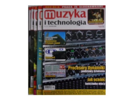 Muzyka i technologia nr 4,6,7,9,10 z 2006 roku