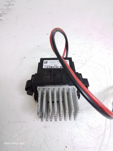 N256 OPORNIK REZYSTOR DMUCHAWY OPEL ASTRA J 13503201