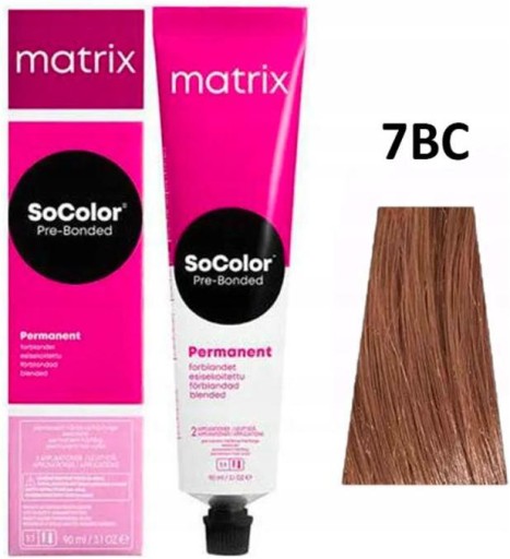 MATRIX SOCOLOR SO.COLOR FARBA DO WŁOSÓW 7BC 90ML