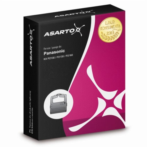 Taśma Asarto do Panasonic KXP-160, KX-P2160, KX-P2135, KX-P2130 czarna