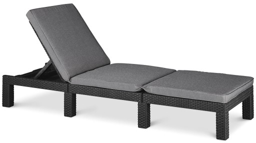 LEŻAK OGRODOWY REGULOWANY DAYTONA DELUXE LEŻANKA