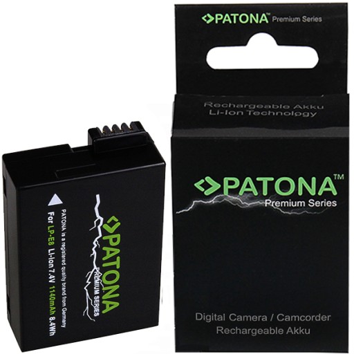Akumulator Patona LP-E8 Premium do Canona