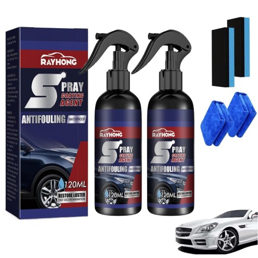 Wosk Samochodowy Spray do powlekania o wysokiej ochronie 120ML 2 szt