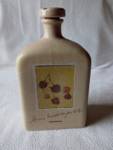 Stara butelka ceramiczna karafka poj.500ml.